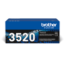 Toner Brother TN-3520 / TN3520 noir ultra haute capacité, 20 000 pages