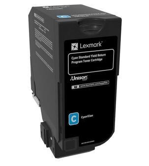 Toner Lexmark 74C2SC0 cyan XL