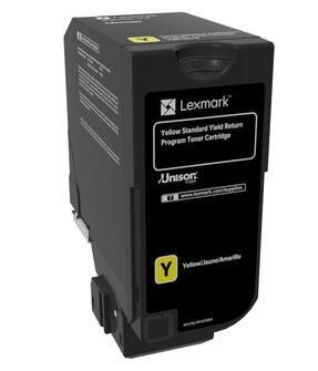 Lexmark 74C2SY0 yellow XL toner