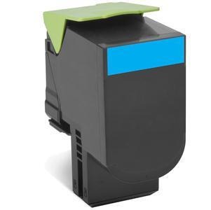 Toner Lexmark 802HC / 80C2HC0 cyan XXL, 3 000 pages