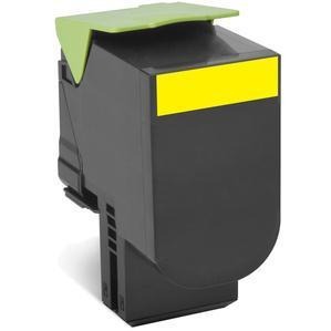 Toner Lexmark 802HY / 80C2HY0 jaune XXL, 3 000 pages