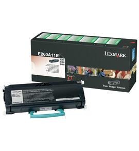 [E260A11E] Toner Lexmark E260A11E noir, 3 500 pages