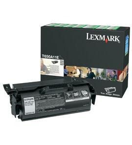 Toner Lexmark T650A11E noir, 7 000 pages
