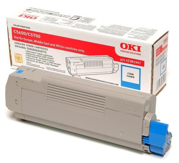 [43381907] Toner OKI 43381907 cyan
