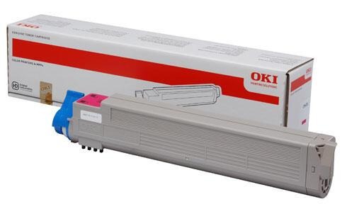 OKI 43837130 magenta toner, 22,000 pages