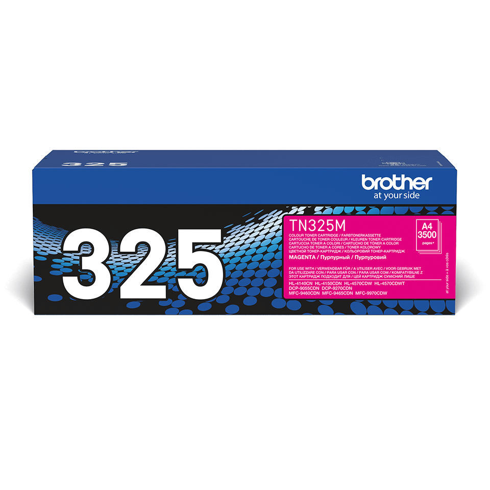 Brother TN-325M / TN325M magenta toner XL, 3,500 pages
