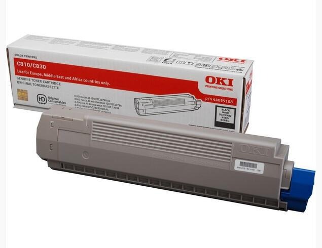 Toner OKI 44059108 Schwarz, 8.000 Seiten