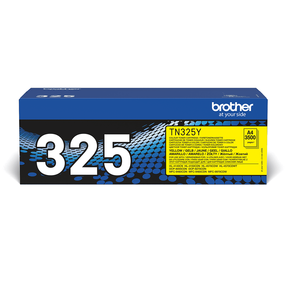 Toner Brother TN-325Y / TN325Y jaune XL, 3 500 pages