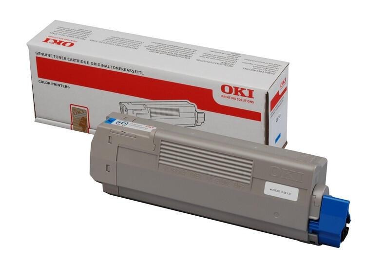 Toner OKI 44315307 cyan, 6 000 pages