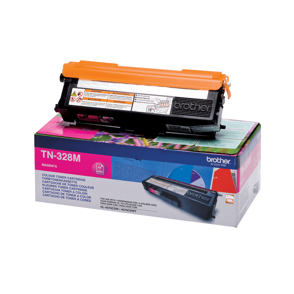 Toner Brother TN-328M / TN328M magenta XXL, 6 000 pages