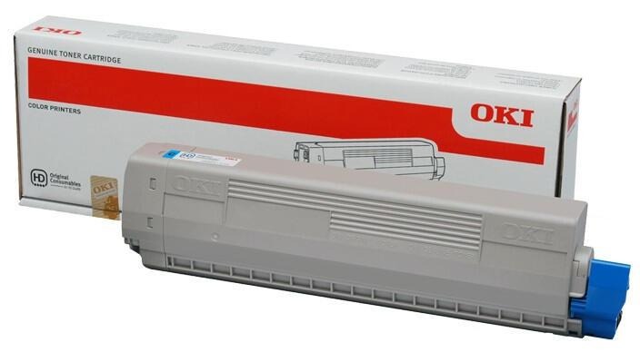 Toner OKI 44844507 cyan, 10 000 pages
