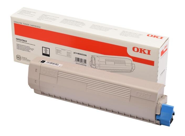 [46443120] OKI ES8433 / 46443120 black toner