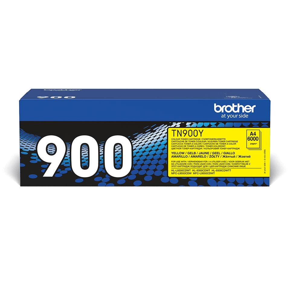 Toner Brother TN-900Y / TN900Y jaune, 6 000 pages