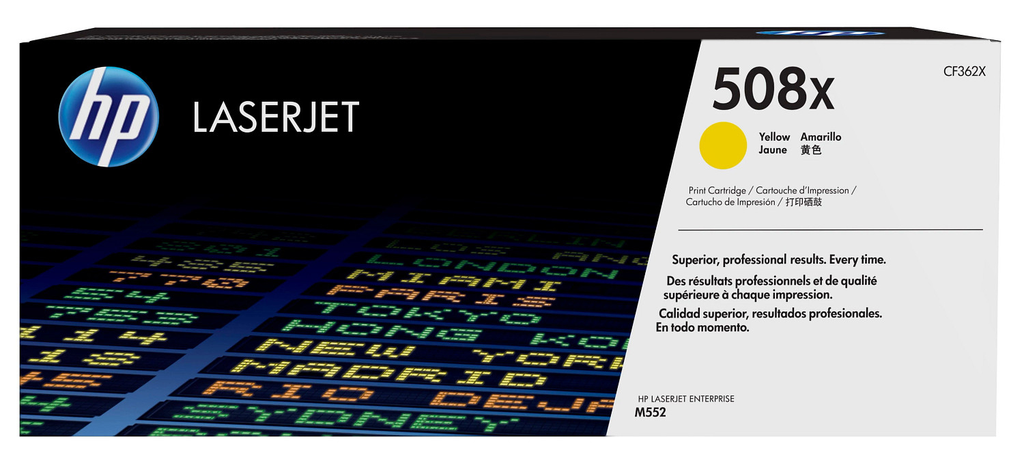 [CF362XC] Toner HP Contract 508X / CF362XC Gelb XL, 9.500 Seiten