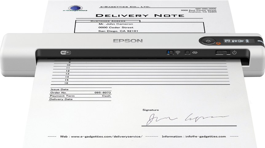 [B11B253402] Scanner de documents Epson DS-80W, A4