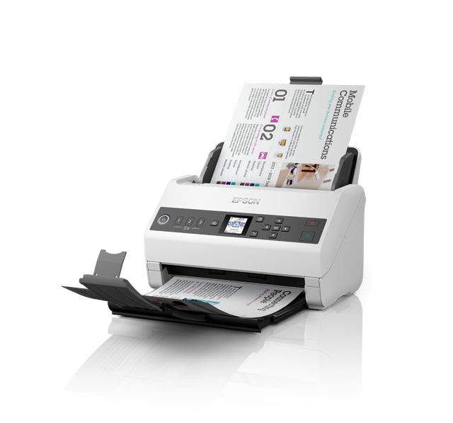 [B11B259401] Epson DS-730N document scanner, A4, 40 ppm