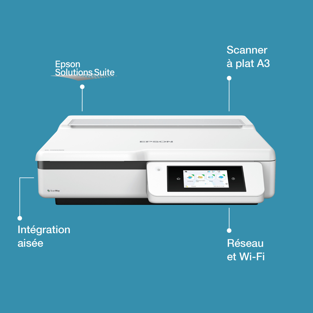 [B11B277401] Epson DS-51000WN Dokumentenscanner, A4