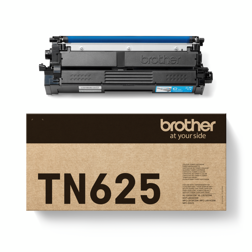 [TN625C] Brother Toner TN-625C / TN625C Cyan, 1.800 Seiten