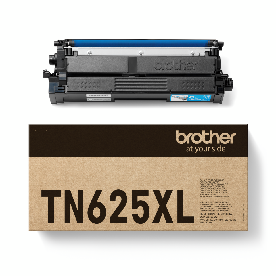 [TN625XLC] Brother TN-625XLC / TN625XLC cyan toner XL, 4,500 pages