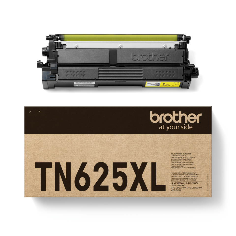 [TN625XLY] Brother Toner TN-625XLY / TN625XLY Gelb XL, 4.500 Seiten