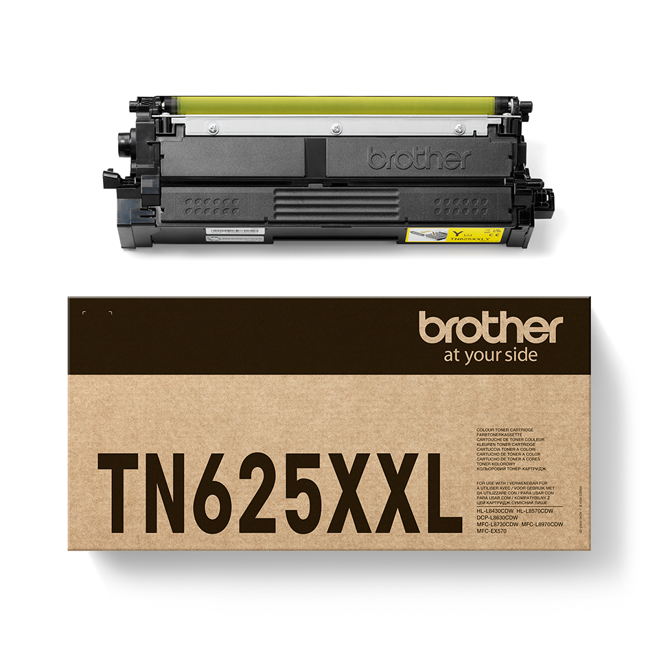 Toner Brother TN-625XXLY / TN625XXLY jaune XXL, 6 500 pages