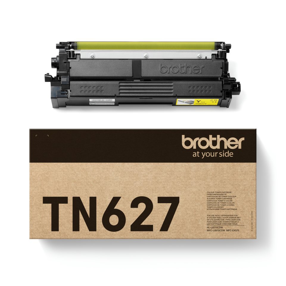 Toner Brother TN-627Y / TN627Y jaune ultra haute capacité, 10 000 pages