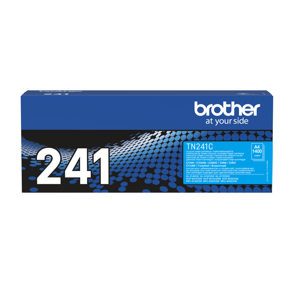 Brother Toner TN-241C / TN241C Cyan, 1.400 Seiten