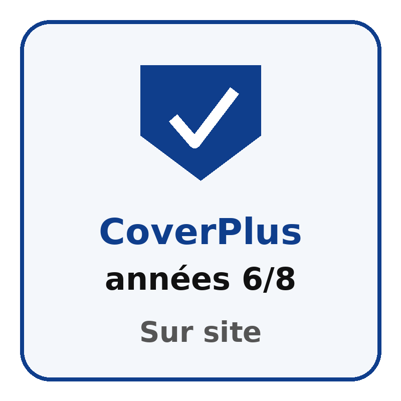Extension de garantie Epson CoverPlus années 6/8 sur site, pour EM-C81xxR
