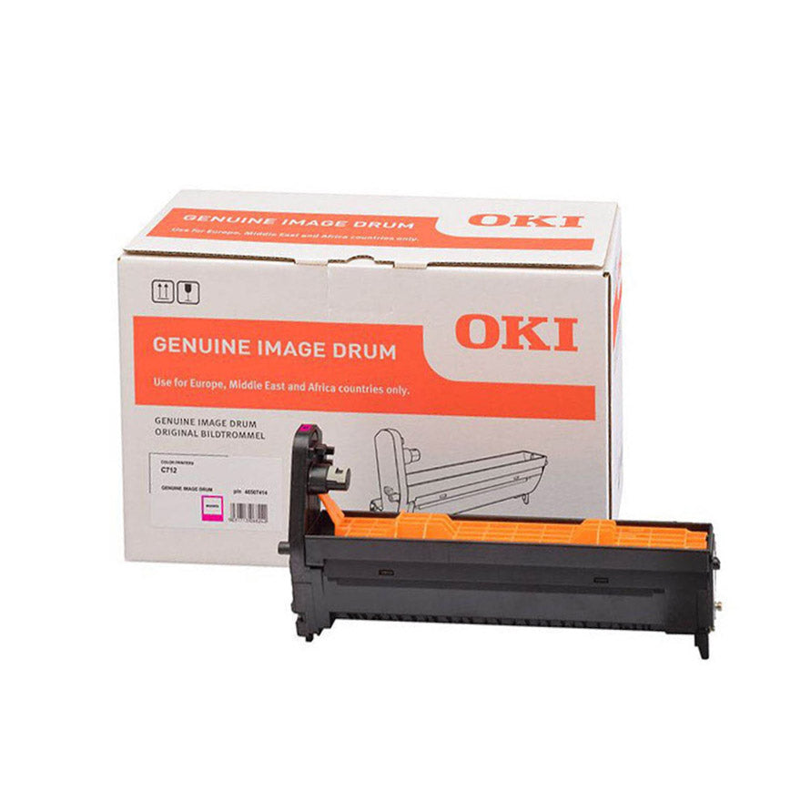 OKI 46507414 magenta imaging drum, 30,000 pages