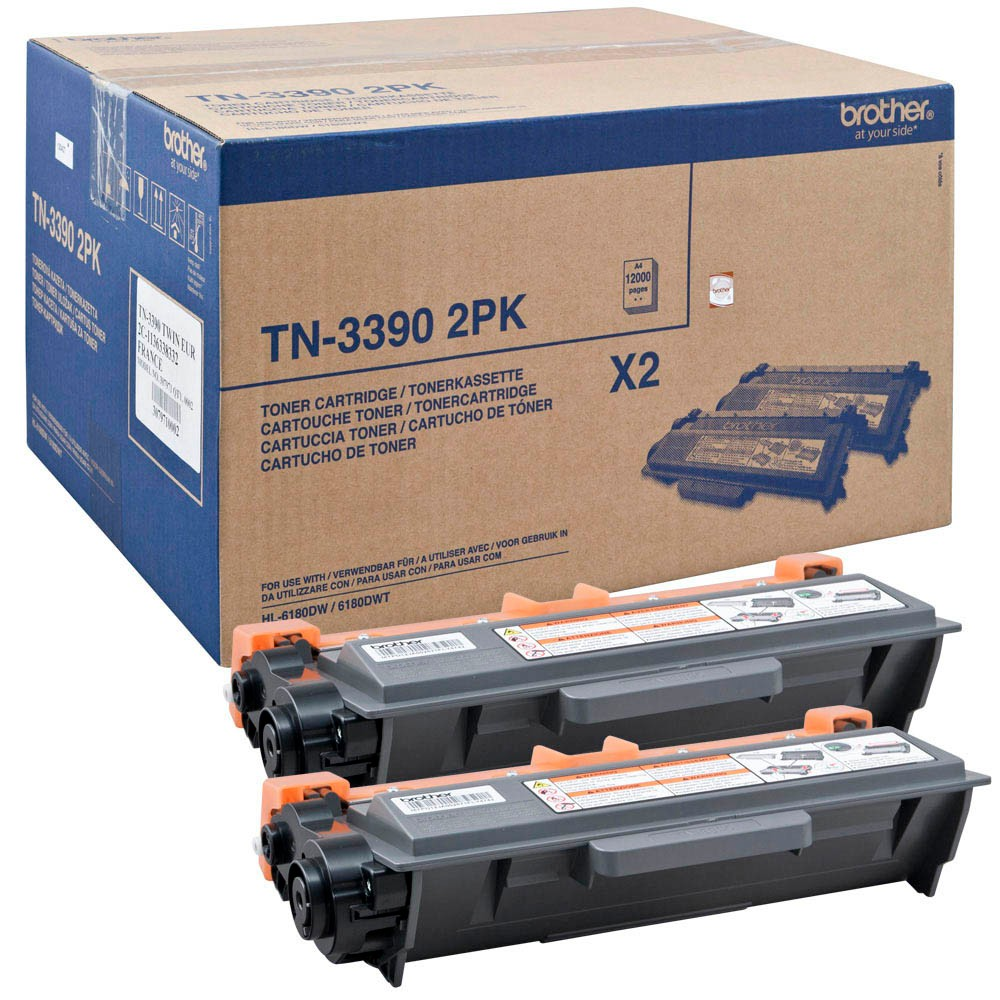 [TN3390TWIN] Toner Brother TN3390TWIN Schwarz, 12.000 Seiten