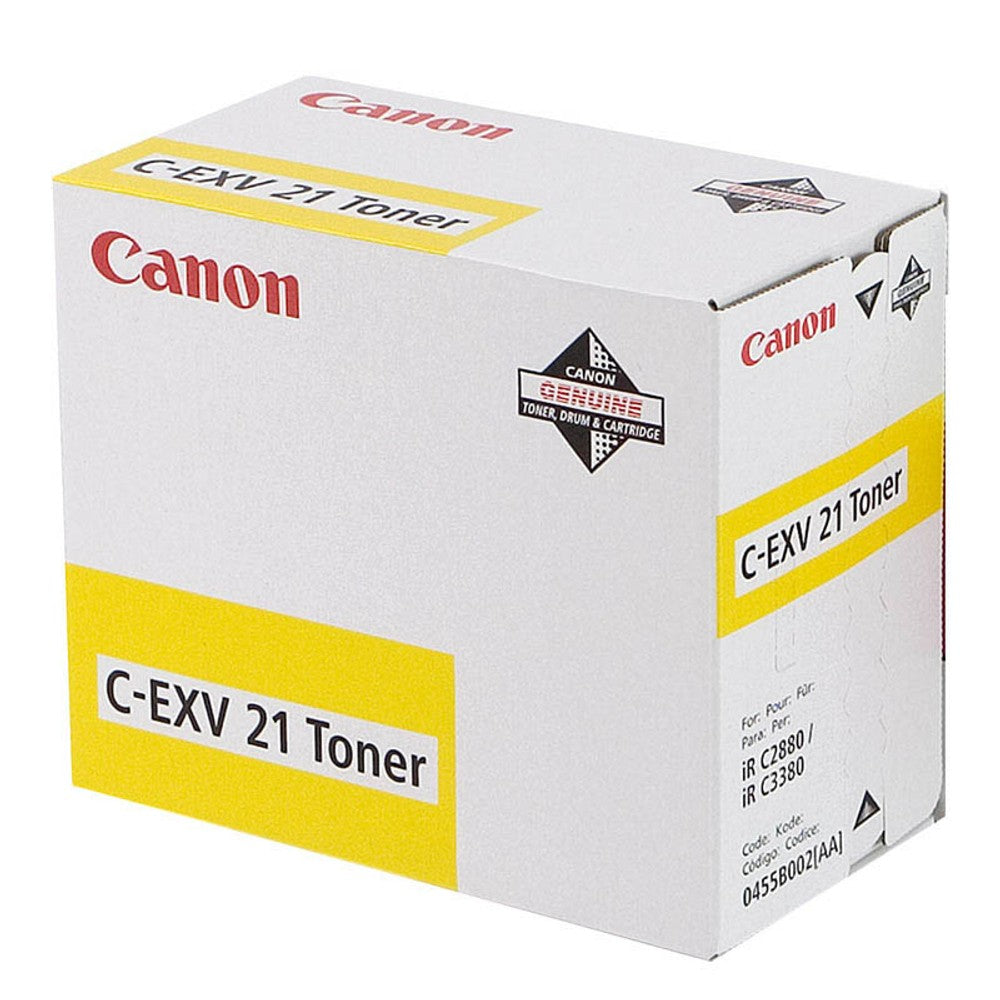 [0455B002] Canon 0455B002 yellow toner, 14,000 pages