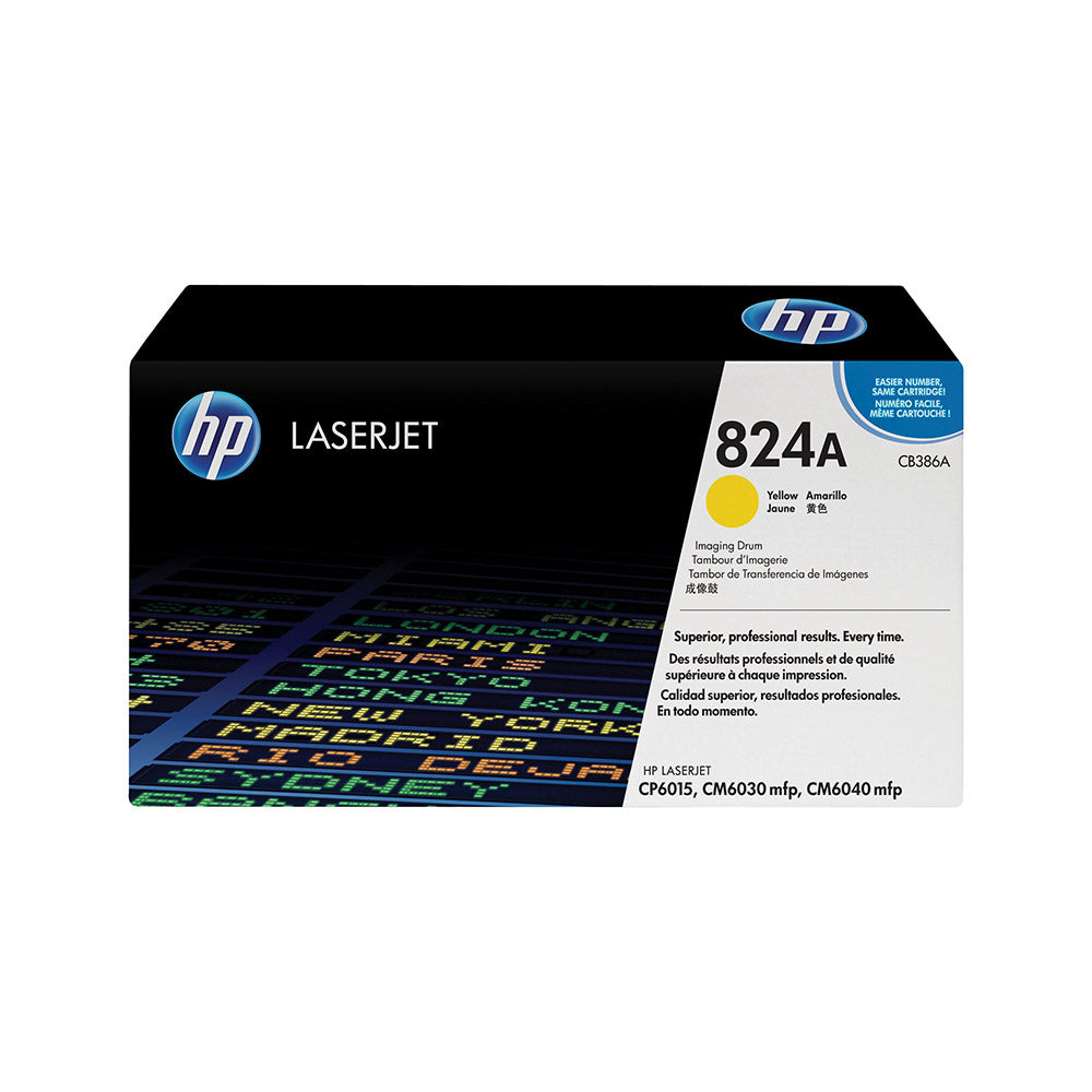 Tambour HP 824A jaune, 23 000 pages