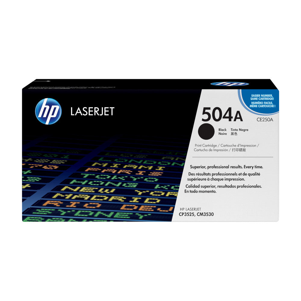 Toner HP 504A Schwarz, 5.000 Seiten