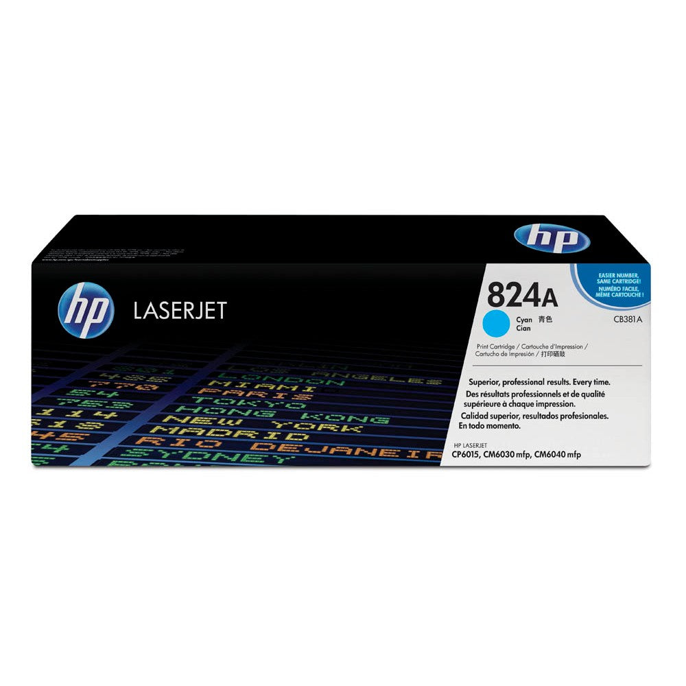 [CB381A] Toner HP 824A cyan, 21 000 pages