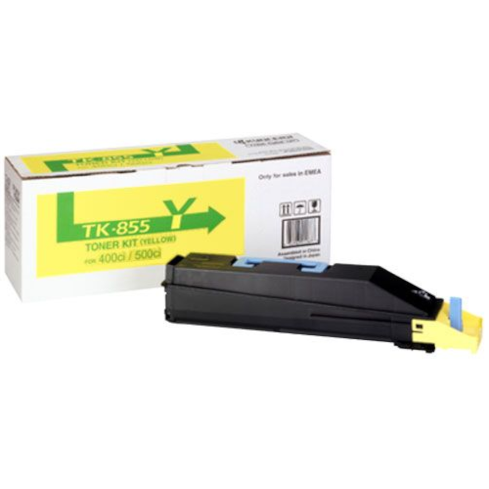 [TK855Y] Toner Kyocera TK-855Y / TK855Y Gelb, 18.000 Seiten