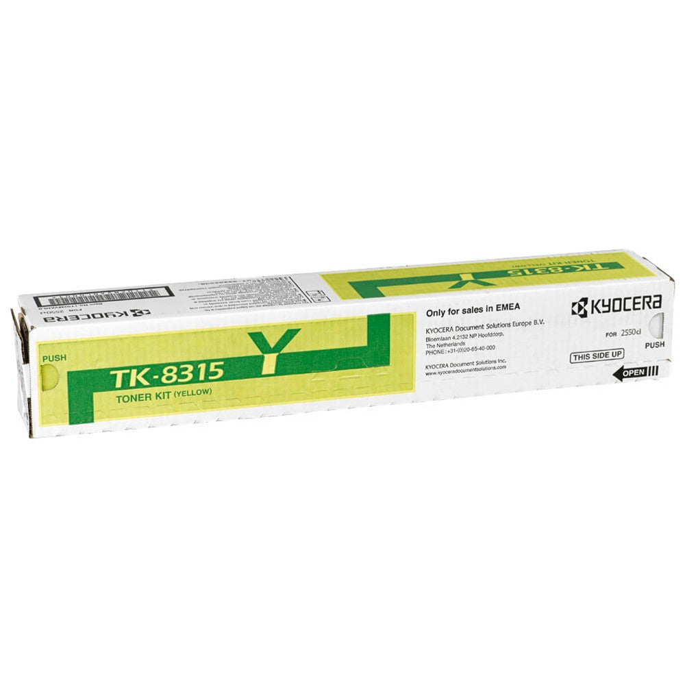 [1T02MVANL0] Toner Kyocera TK-8315Y jaune, 6 000 pages