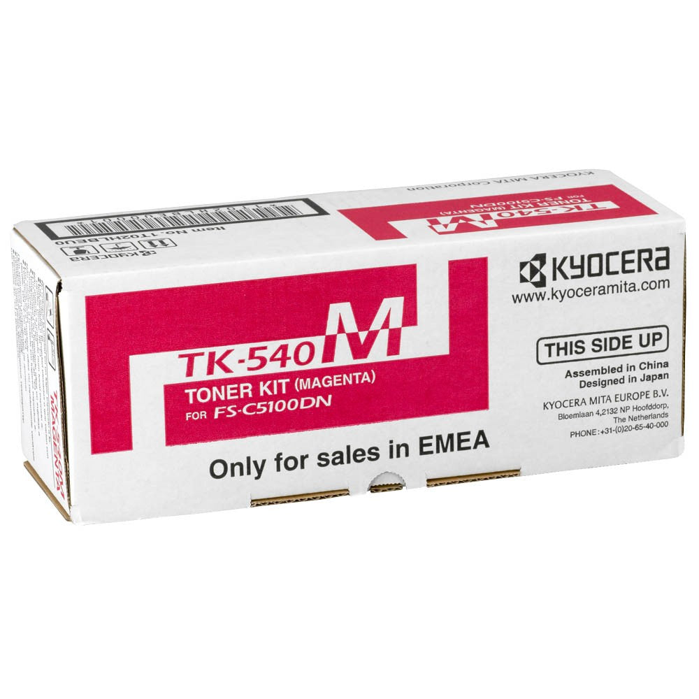 [1T02HLBEU0] Kyocera TK-540M magenta toner, 4,000 pages