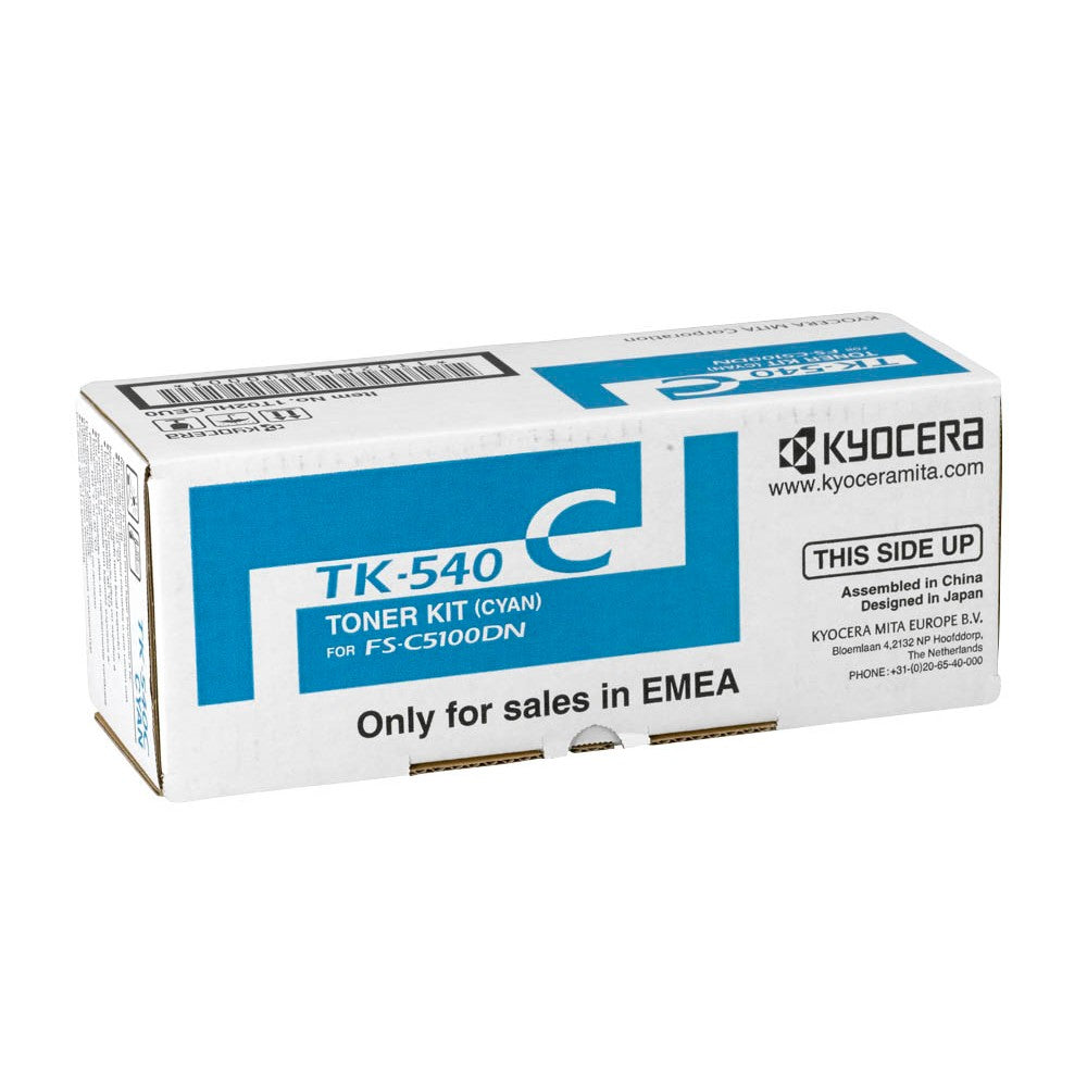 [1T02HLCEU0] Toner Kyocera TK-540C Cyan, 4.000 Seiten