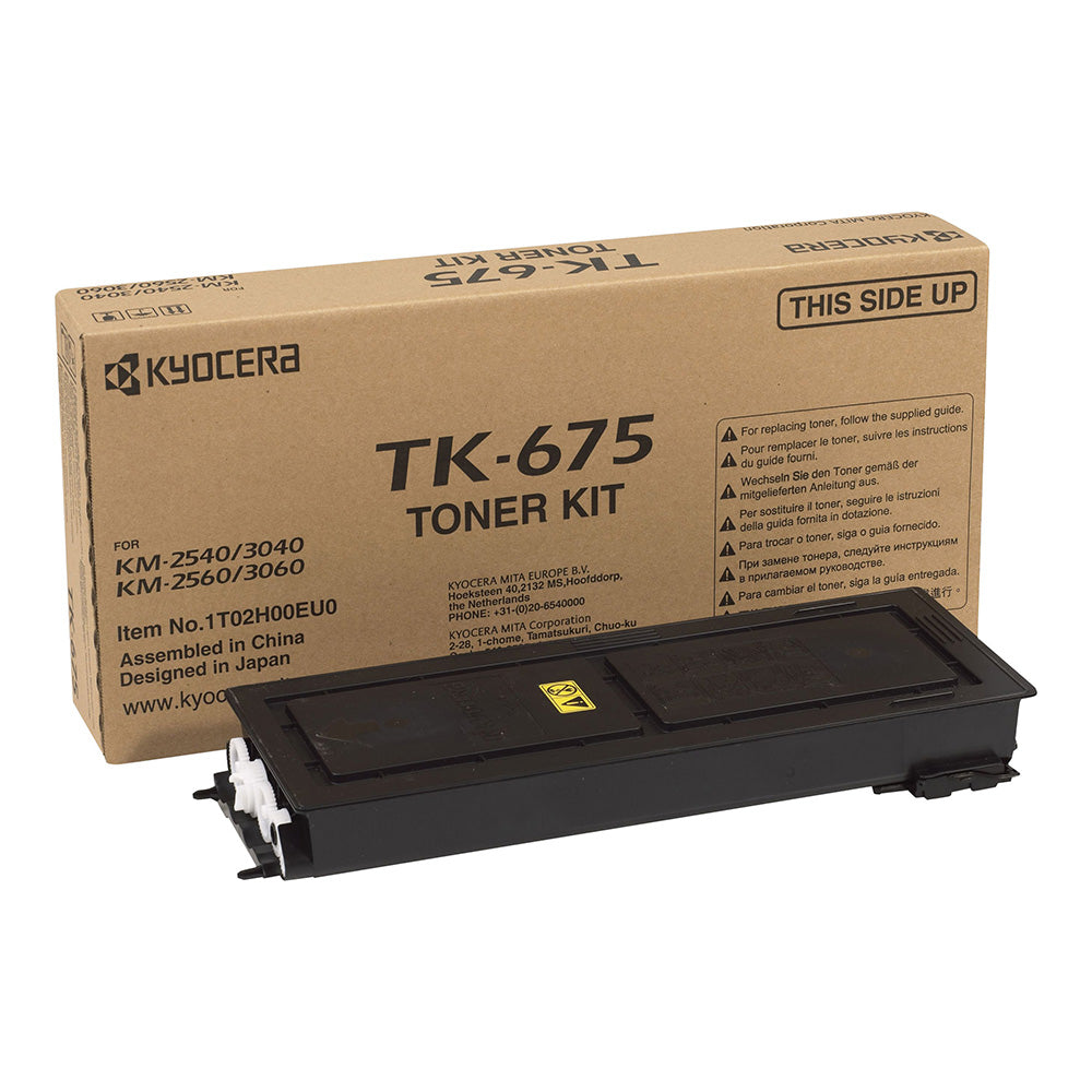[1T02H00EU0] Toner Kyocera TK-675 Schwarz, 20.000 Seiten