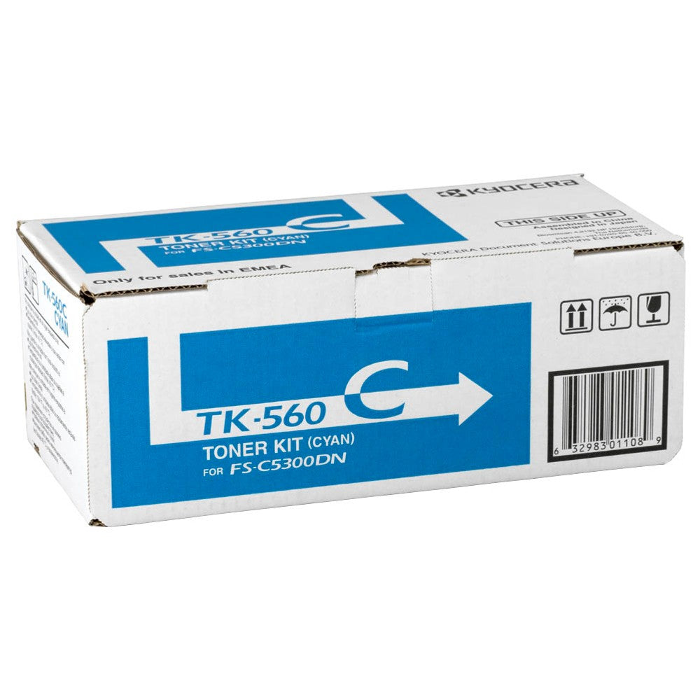 [1T02HNCEU0] Toner Kyocera TK-560C Cyan, 10.000 Seiten