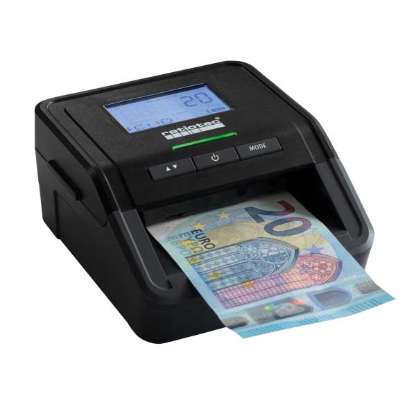 [947569] Ratiotec Smart Protect Plus counterfeit banknote detector, EUR, GBP, CHF