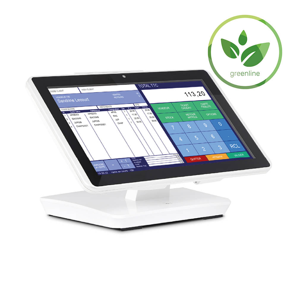 [DT190WL713235] Oxhoo Dandy DT-190 15.6 inch touch point of sale terminal, Celeron J1900, 4 GB, 60 GB SSD