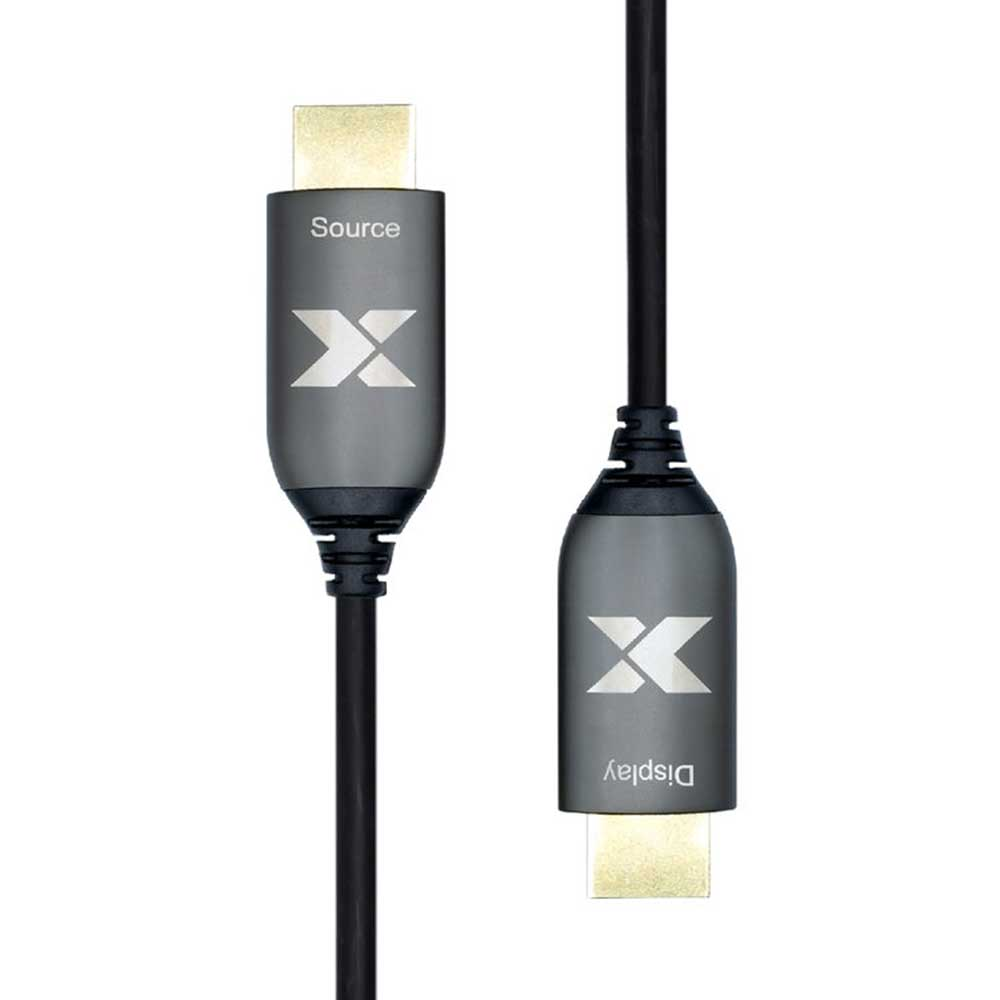 [HDMI20AOC010] ProXtend HDMI2.0AOC-010 aktives optisches HDMI-2.0-Kabel, 10 m, 4K 60 Hz, grau