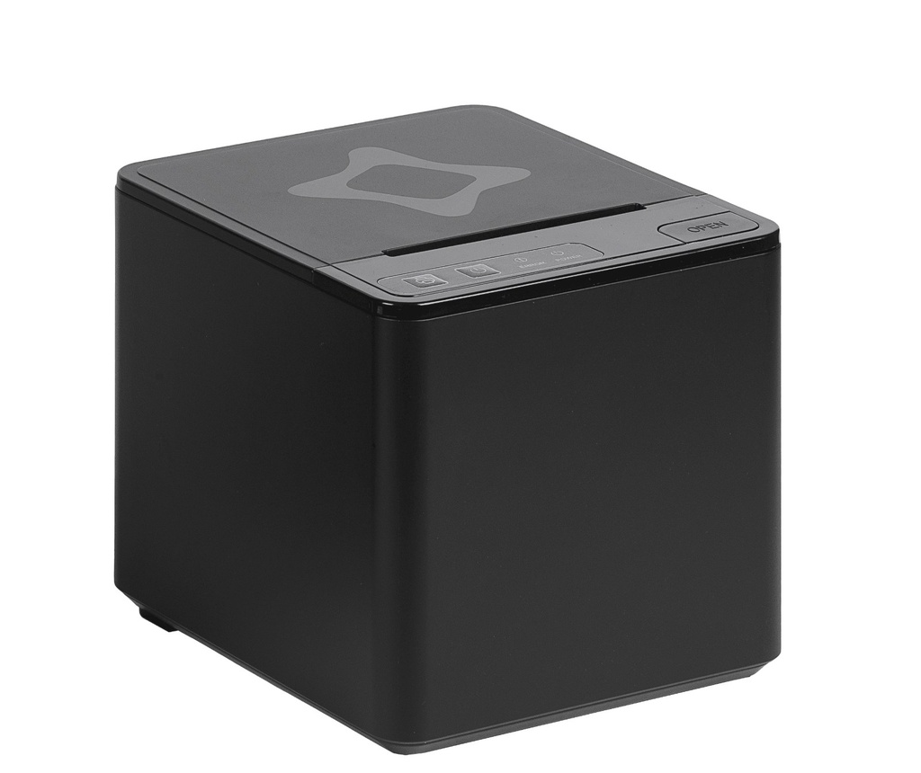 Imprimante tickets thermique 80 mm SAGA SGPR-200III, USB / série / Ethernet, 260 mm/s, Fixation murale