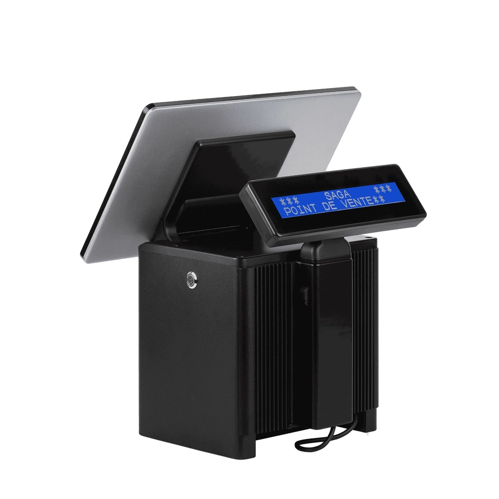 SAGA CUBO 14 integrated 2D barcode scanner for point of sale terminal, 14 inch version only