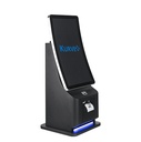 SAGA KURVEO DESK 23.6 23,6-Zoll-Thekenbestellkiosk mit gebogenem Display, Windows 11, Core i5-1035U, Thekenversion 50 x 