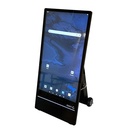 Chevalet numérique extérieur sur batterie SAGA Digita-43, 43 pouces, 2500 cd/m², IP65