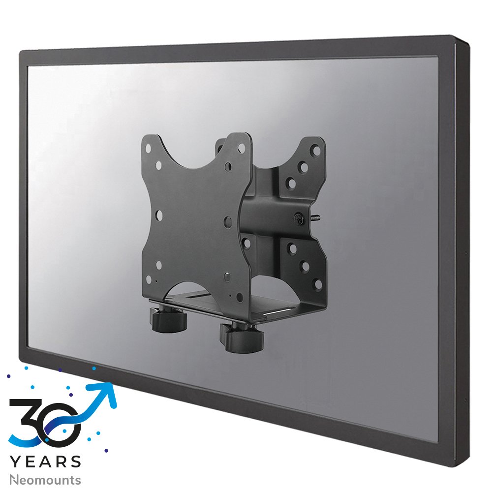 [NMTC100BLACK] Neomounts NM-TC100BLACK Mini-PC-Halterung, bis 5 kg, VESA 50x50 bis 100x100, Fixiert