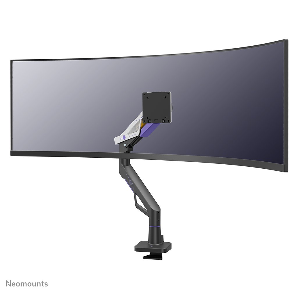 [DS70256BL1] Bras support d'écran Neomounts DS70-256BL1, 24 à 57 pouces, jusqu'à 30 kg, VESA 75x75 à 200x200, mouvement complet