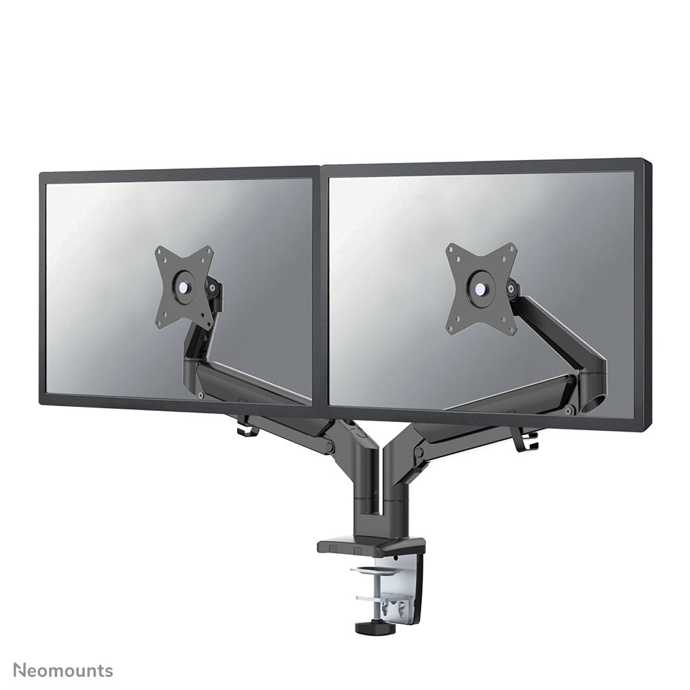 [DS70810BL2] Neomounts DS70-810BL2 monitor arm, 17 to 32 inch, up to 9 kg, 2 screens, VESA 75x75 to 100x100